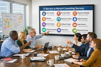 12 Barriers That Block MarTech Consulting in F1000