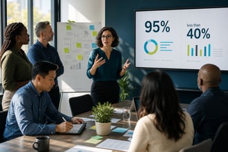 95% of B2B Marketers Use AI. Fewer Than 4 in 10 Say It's Working. Here's Why.