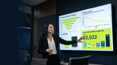 Marketers Can't Prove Lead Scoring ROI. Here's the Dashboard Architecture That Changes That.