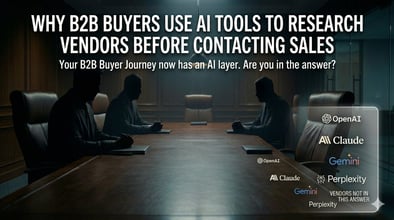 Why B2B Buyers Use AI Tools to Research Vendors Before Contacting Sales