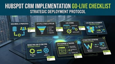 HubSpot CRM Implementation Checklist: What to Configure Before Your Team Goes Live