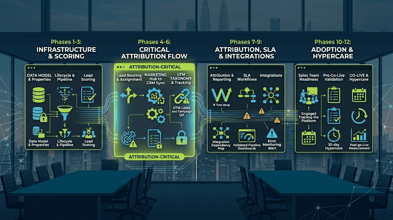 HubSpot CRM Implementation Checklist: What to Configure Before Your Team Goes Live