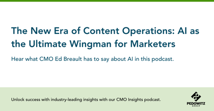 The New Era of Content Operations: AI as the Ultimate Wingman for Marketers