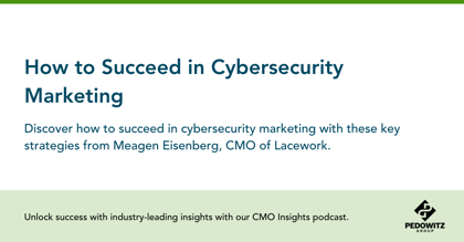 Cutting Through the Clutter: How to Succeed in Cybersecurity Marketing in a Crowded Landscape