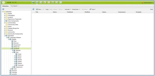 Classic UI within AEM