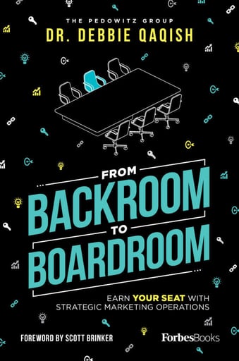 From Backroom To Boardroom is a must-have for marketing leaders!