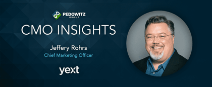 CMO Insights: Jeffrey Rohrs, CMO of Yext