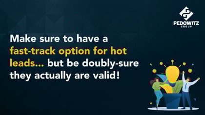 If Sales isn't getting the hot leads, you're leaving revenue on the table in your lead management process!