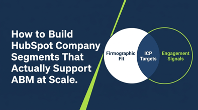 How to Build HubSpot Company Segments ThatSupport ABM at Scale