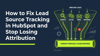 How to Fix Lead Source Tracking in HubSpot and Stop Losing Attribution