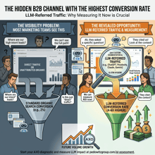 Why LLM-Referred Traffic Converts So Much Higher in B2B (And Why You Can't See It)