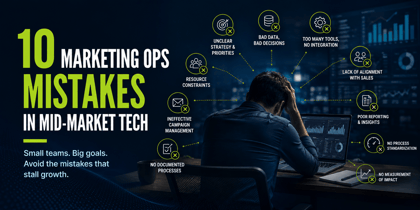 10 Marketing Ops Mistakes in Mid-Market Tech