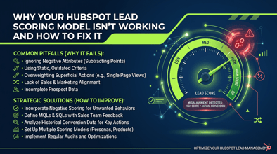 Why Your HubSpot Lead Scoring Model Isn't Working and How to Fix It