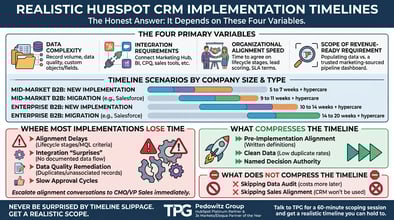 How Long Does a HubSpot CRM Implementation Take? A Realistic Timeline by Company Size