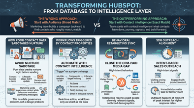 How to Activate HubSpot Contact Intelligence Into Campaigns That Actually Convert