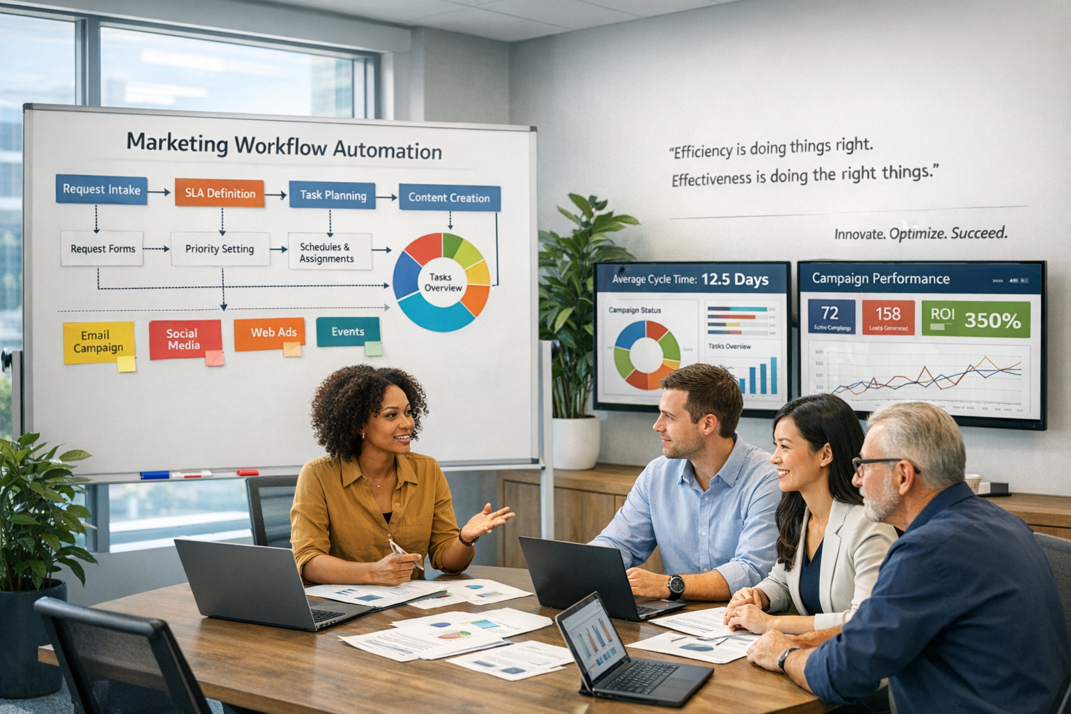 Marketing Workflow Automation to Cut Campaign Cycle Time