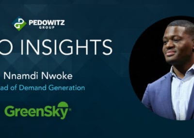 CMO Insights: Nnamdi Nwoke, Head of Demand Generation, GreenSky