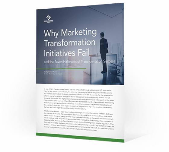 Grab our digital transformation white paper from Colby Renton on why they fail and avoid many common (and major) mistakes companies make!