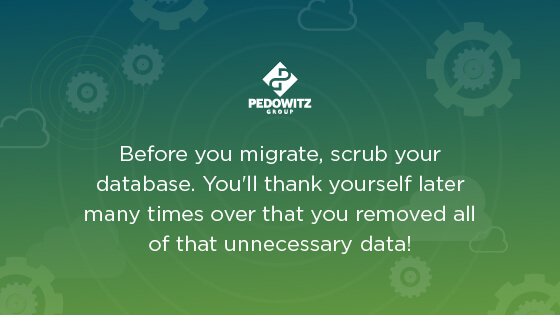 Before you enable your Pardot migration, get rid of all unnecessary information - you will thank yourself so many times over the next few years because you did!