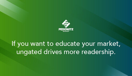 Your market has to read your content to know what you're saying!