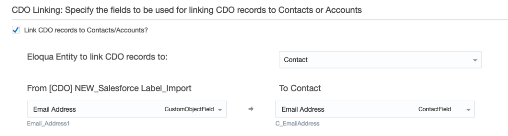 CDO Record Services 07 Map CDO to Contact